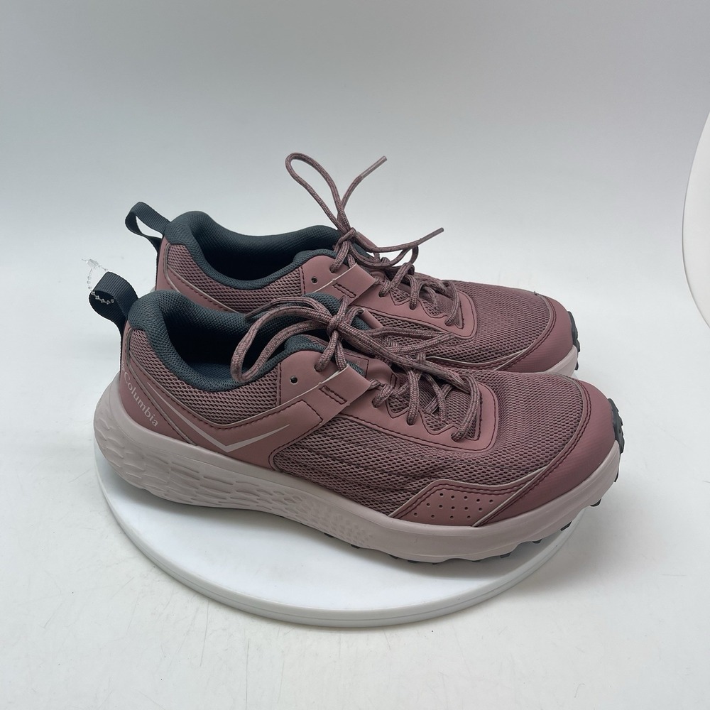 Columbia Vertisol Trail Womens 7 Pink Athletic Hiking Shoes Sneakers BL8652-609